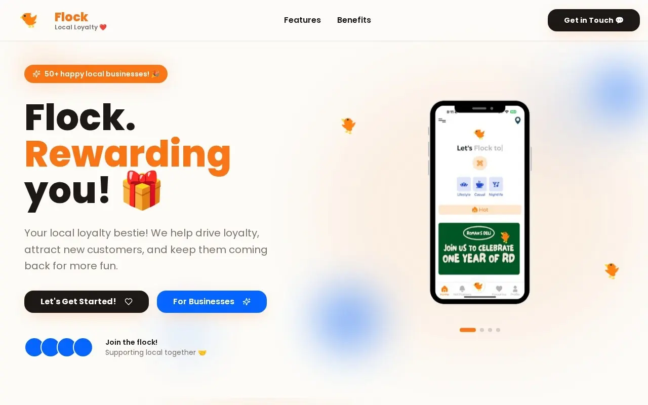 getflock.io homepage